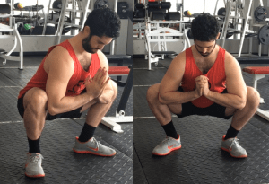 foot placement for squats image