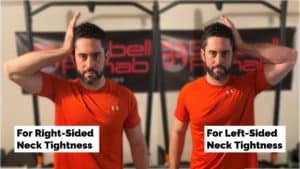 neck lateral flexion isometrics