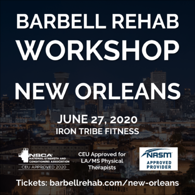 barbell rehab new orleans