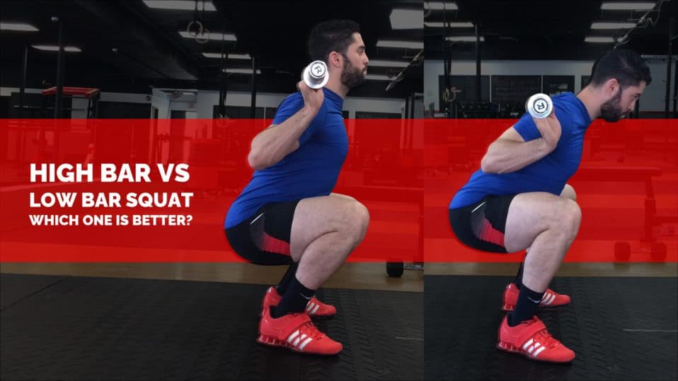 high bar vs. low bar squat