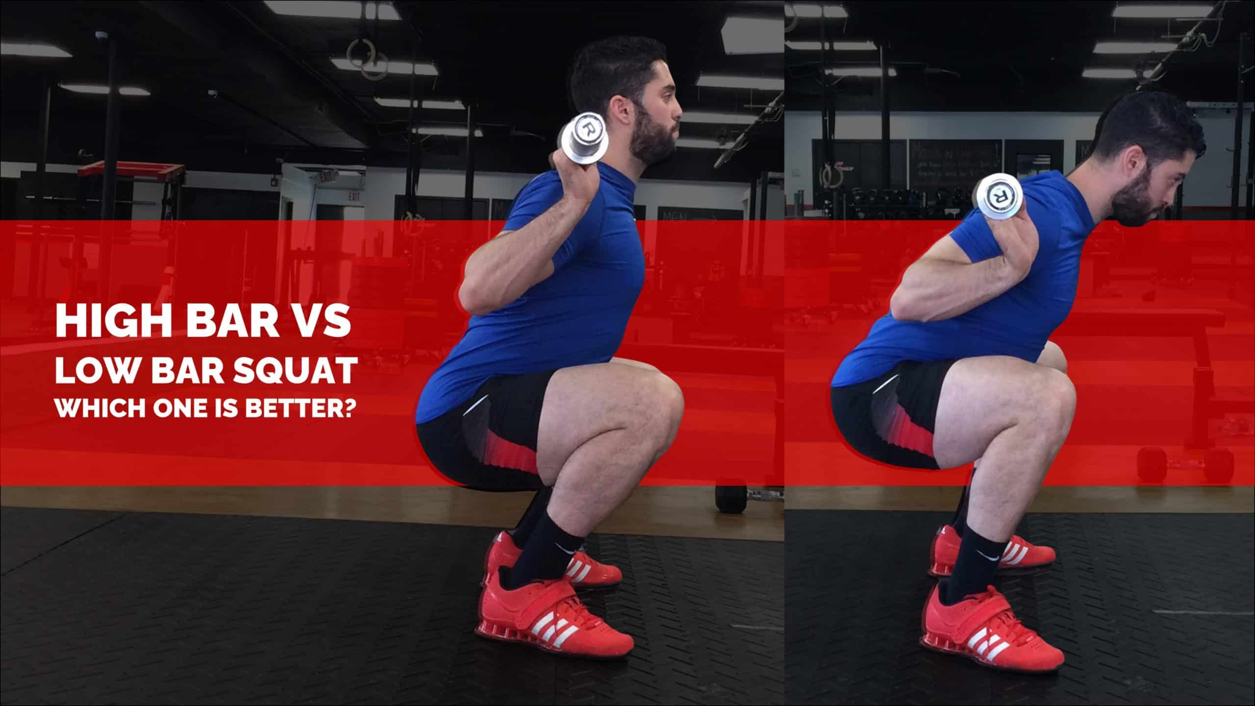 High Bar vs. Low Bar Squat.Which One is Better Barbell Rehab