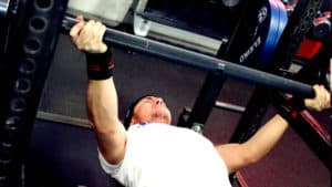 reverse grip bench press