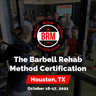 barbell rehab method houston