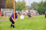 Caber toss at the Highland Games