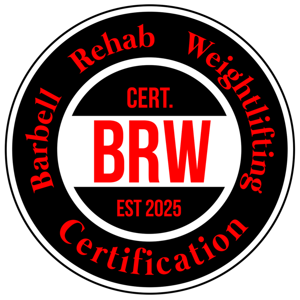Barbell Rehab Weightlifting logo